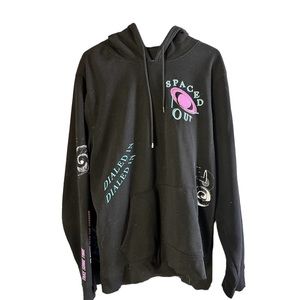 Black graphic Brooklyn Cloth hoodie
